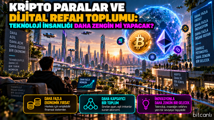 Kripto Paralar ve Dijital Refah Toplumu: Teknoloji İnsanlığı Daha Zengin mi Yapacak?